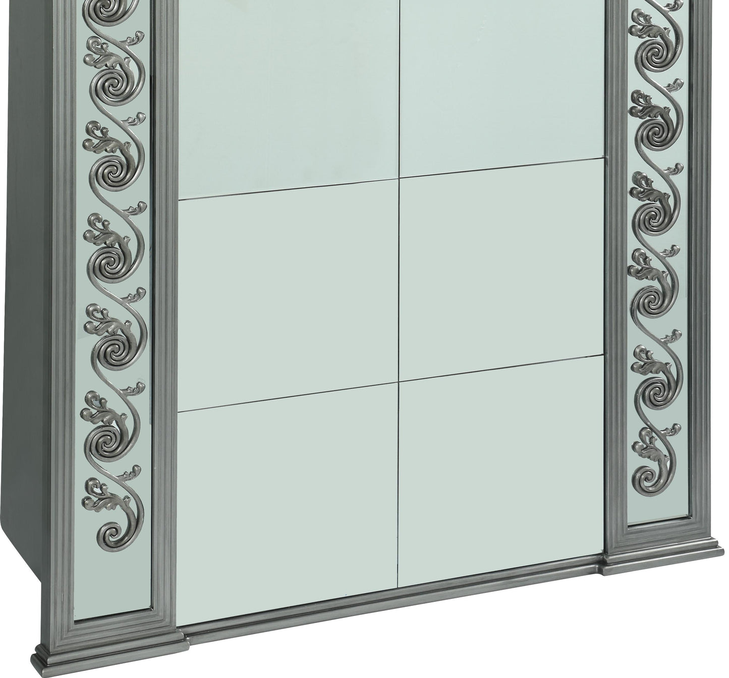 Astrid Modern Style Mirror with Metal Finish - ATL FURNITURE