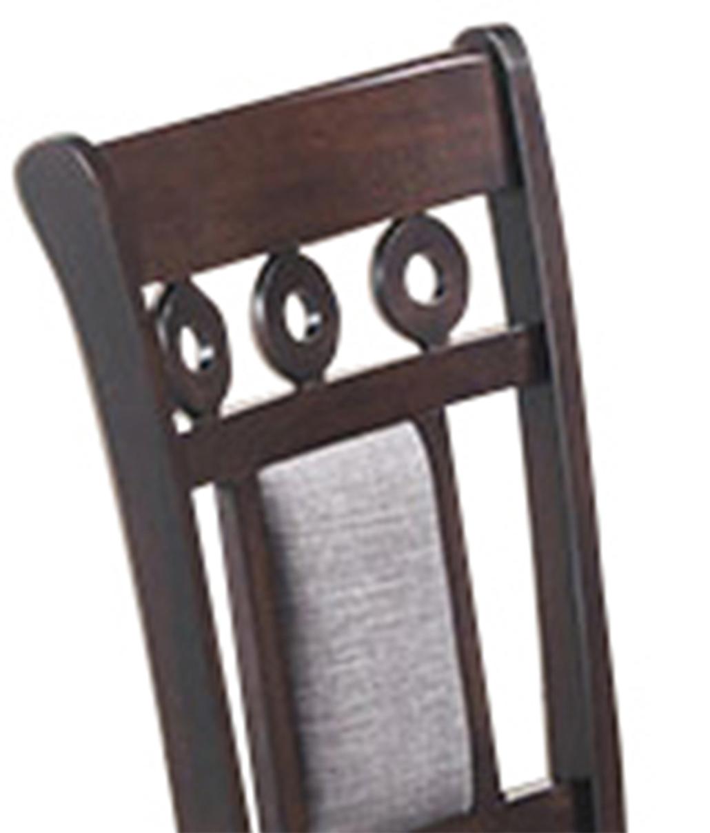 Lakewood Traditional Style Dining Chair in Espresso finish Wood - ATL FURNITURE