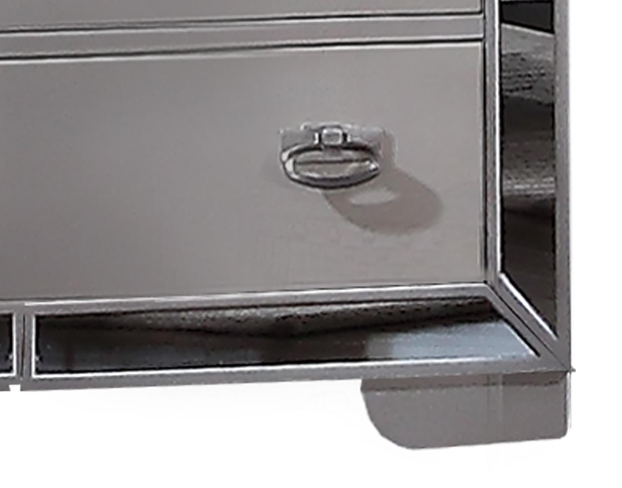 Gloria Contemporary Style Chest in White finish Wood - ATL FURNITURE