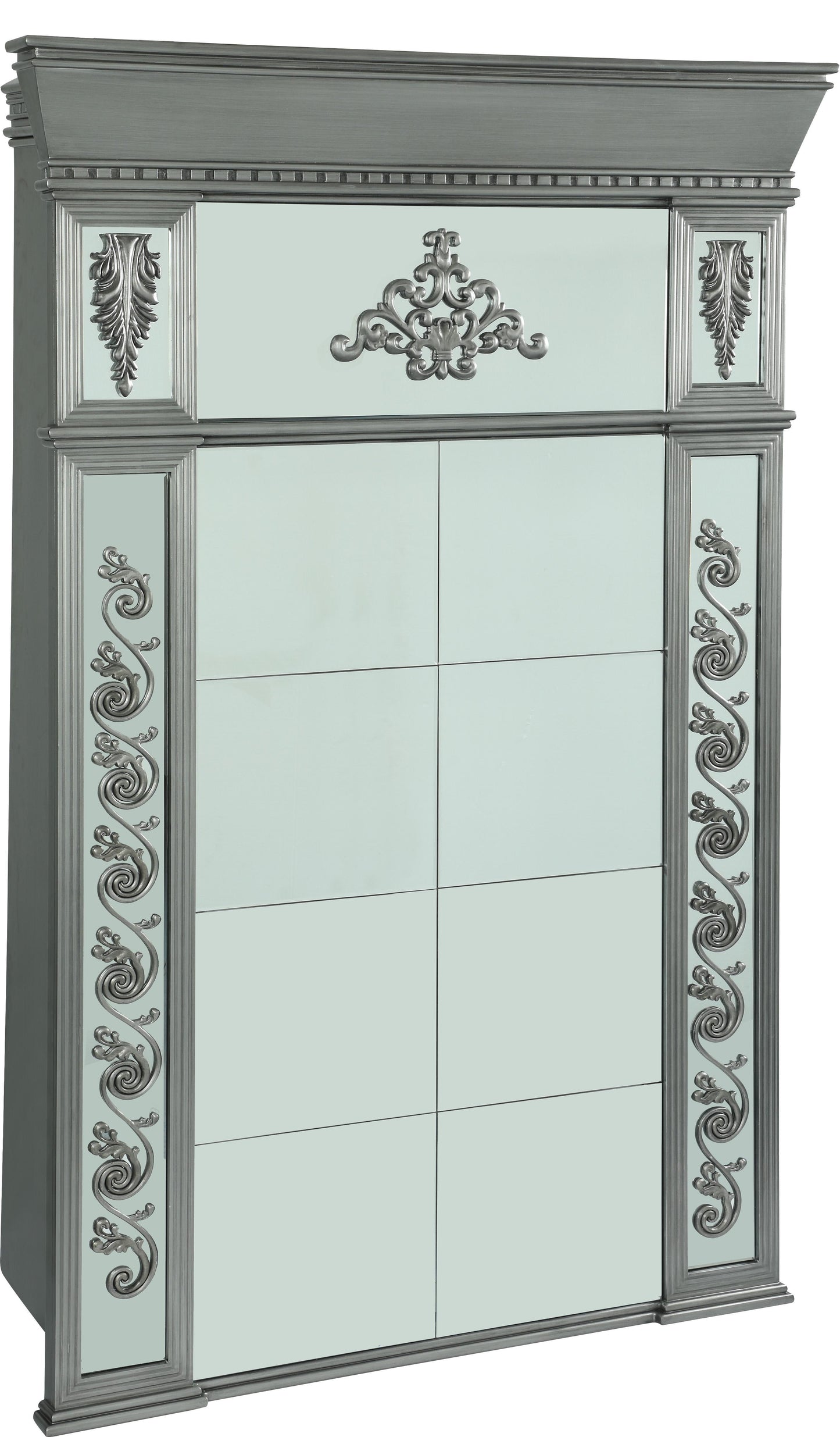 Astrid Modern Style Mirror with Metal Finish - ATL FURNITURE