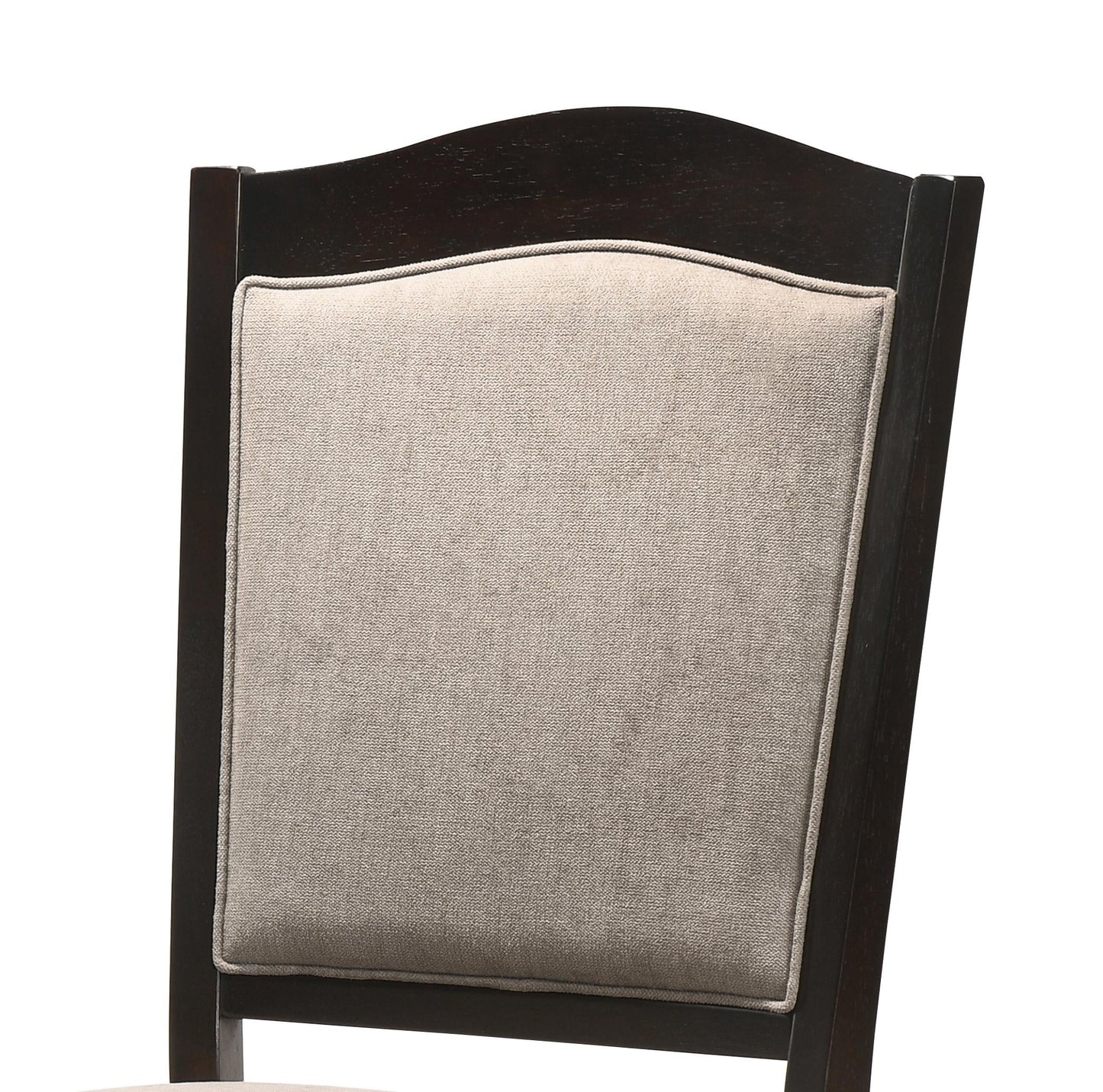 Windsor Contemporary Style Dining Chair in Chocolate finish Wood - ATL FURNITURE