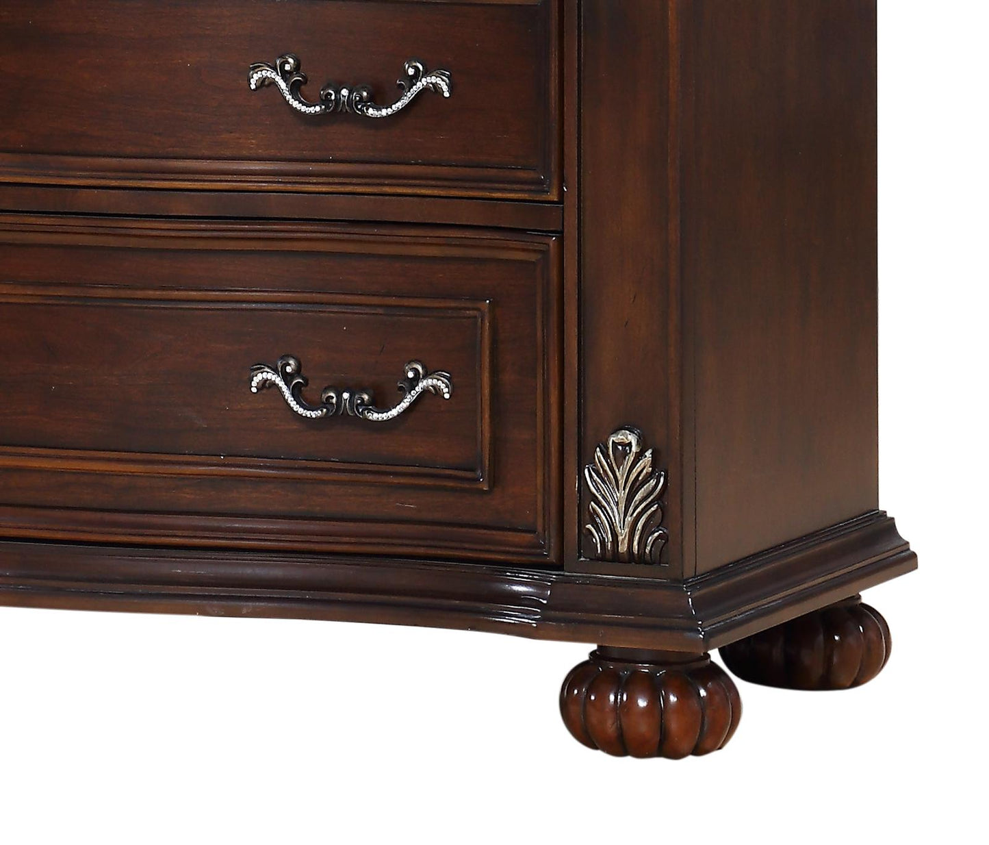 Rosanna Traditional Style Chest in Cherry finish Wood - ATL FURNITURE