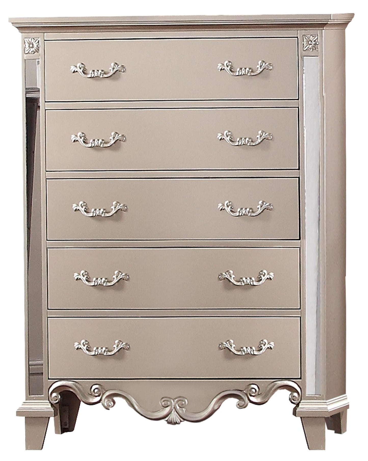 Sonia Contemporary Style Chest in Beige finish Wood - ATL FURNITURE
