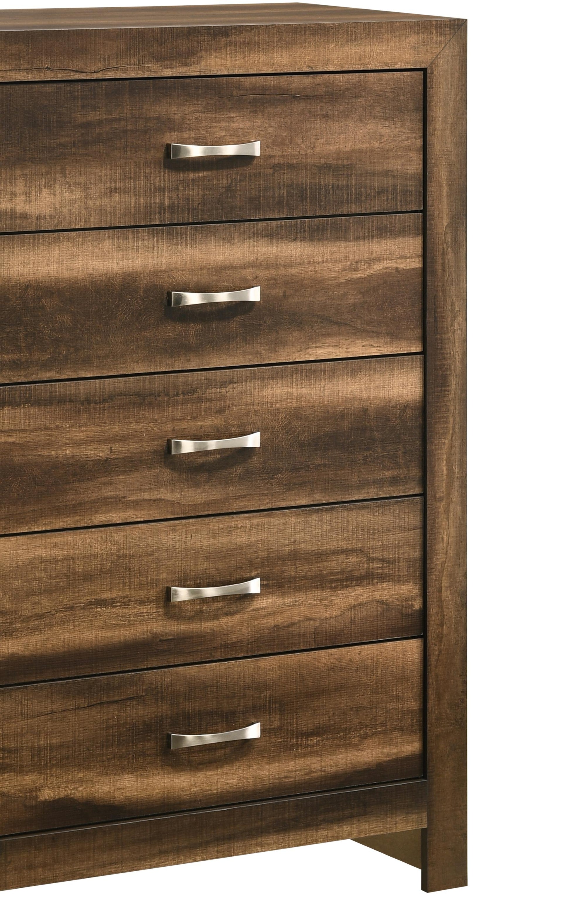 Yasmine Brown Modern Style Chest in Espresso finish Wood - ATL FURNITURE