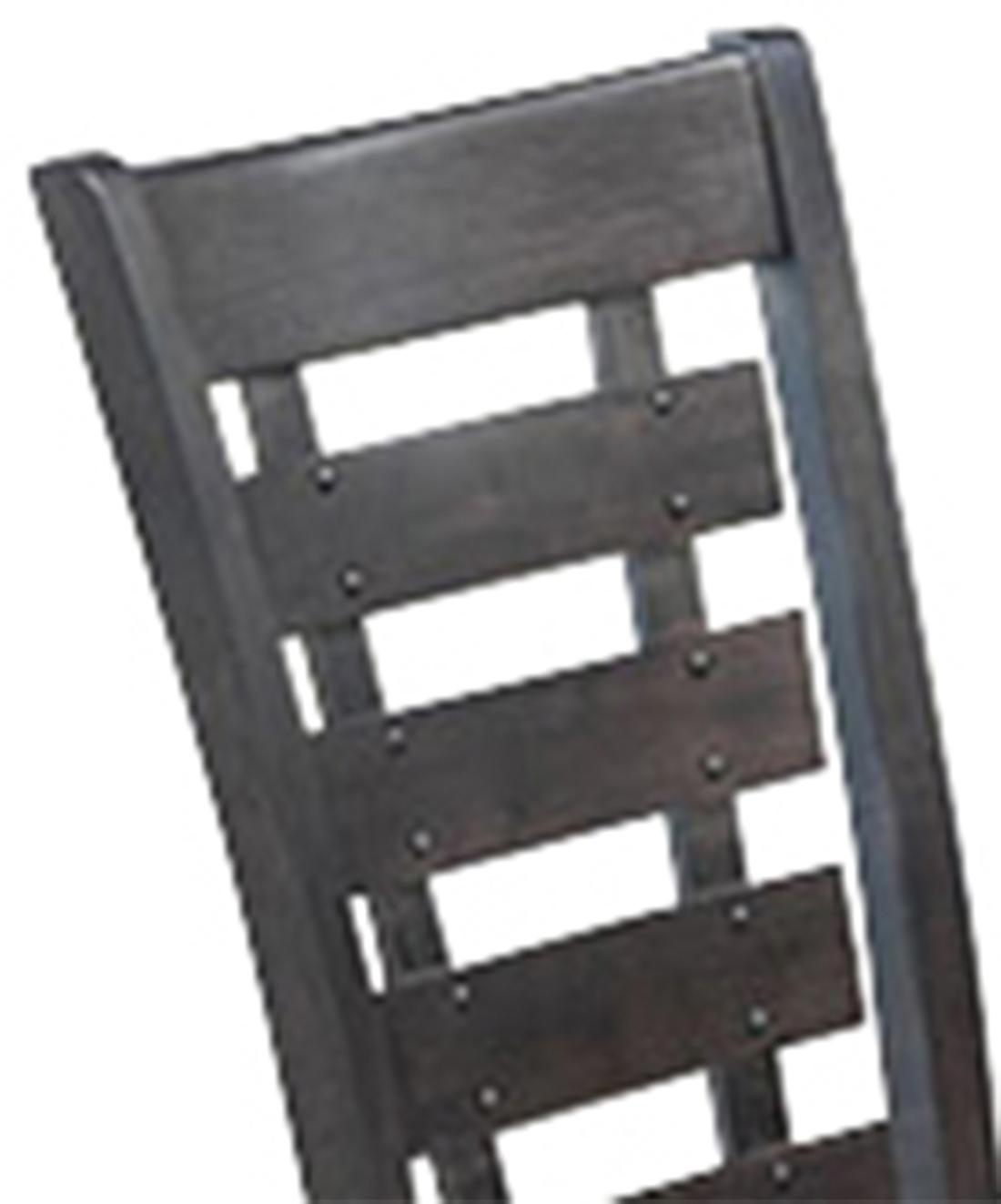 Bailey Transitional Style Dining Chair in Gray finish Wood - ATL FURNITURE