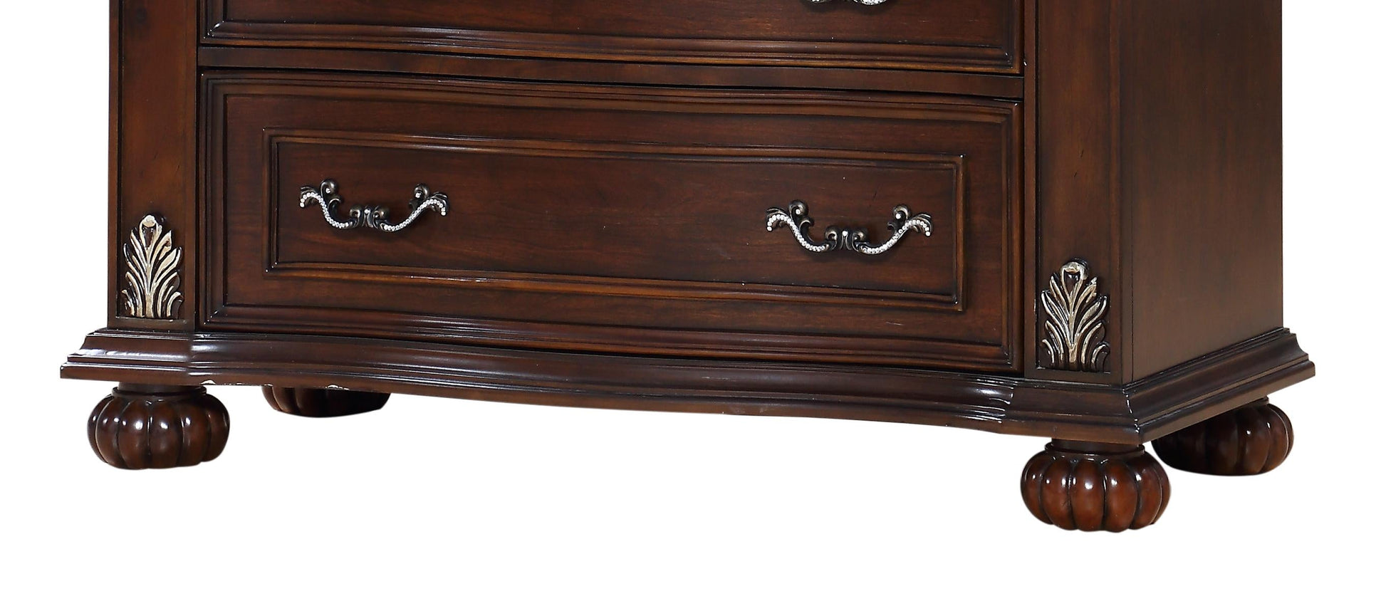 Rosanna Traditional Style Chest in Cherry finish Wood - ATL FURNITURE