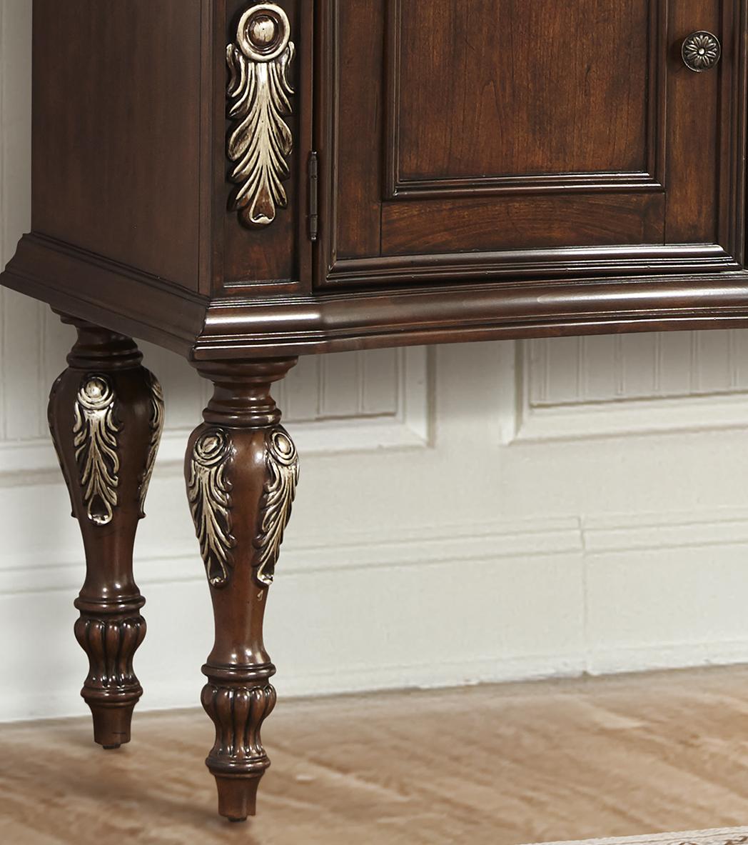 Rosanna Traditional Style Dining Server in Cherry finish Wood - ATL FURNITURE