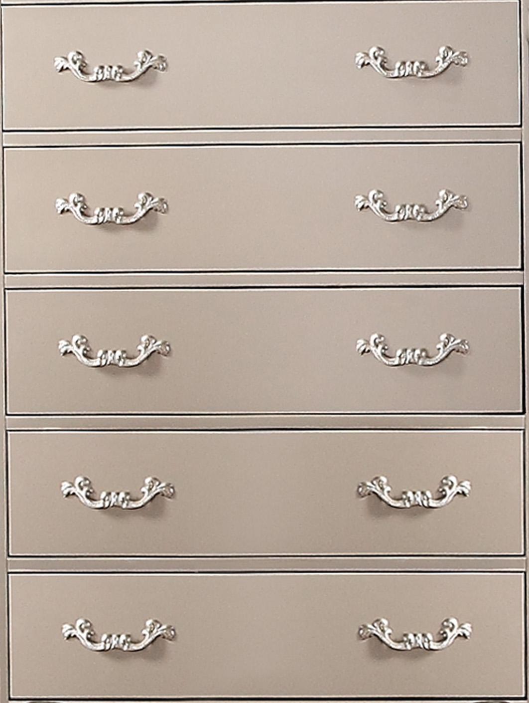 Sonia Contemporary Style Chest in Beige finish Wood - ATL FURNITURE