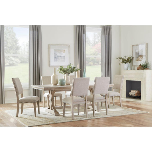 Fallon 7-Piece Rectangular Dining Room Set By Homelegance - ATL FURNITURE