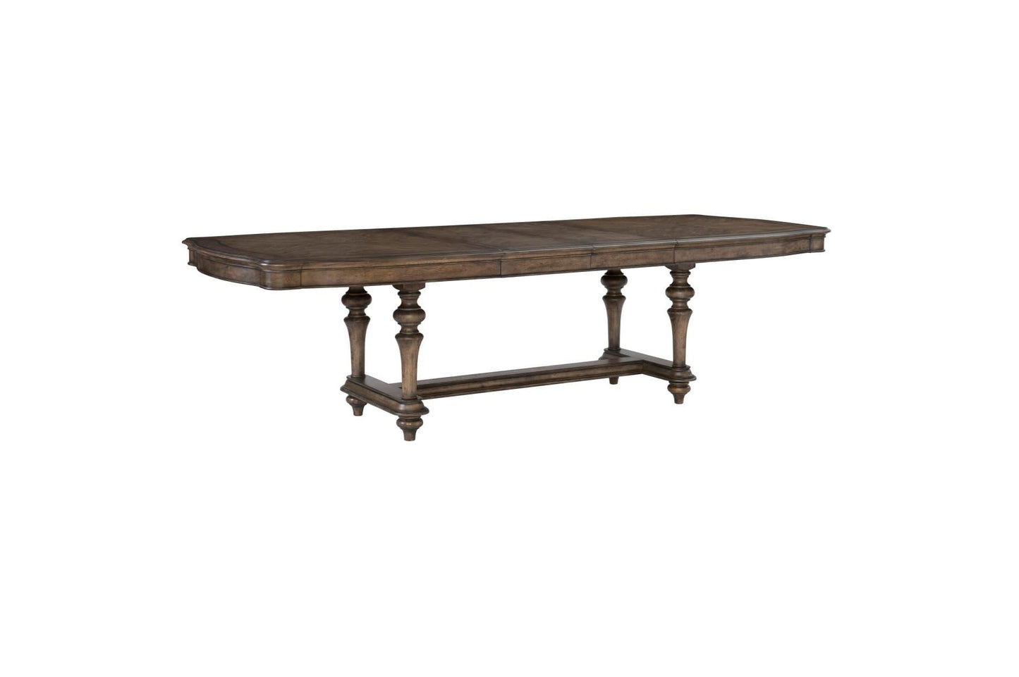 Heath Court Dining Table In Brown Oak Traditional By Homelegance - ATL FURNITURE