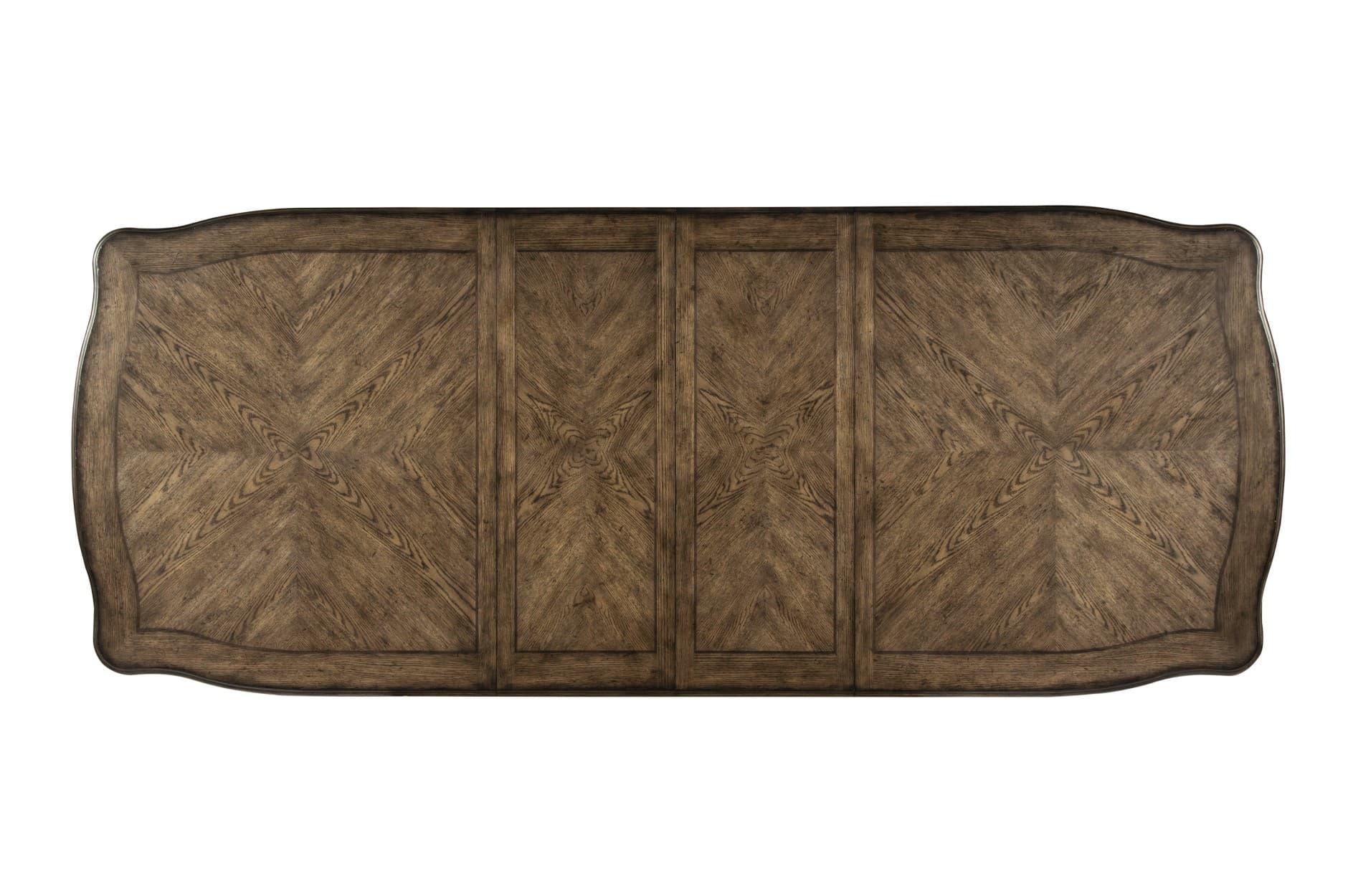 Heath Court Dining Table In Brown Oak Traditional By Homelegance - ATL FURNITURE