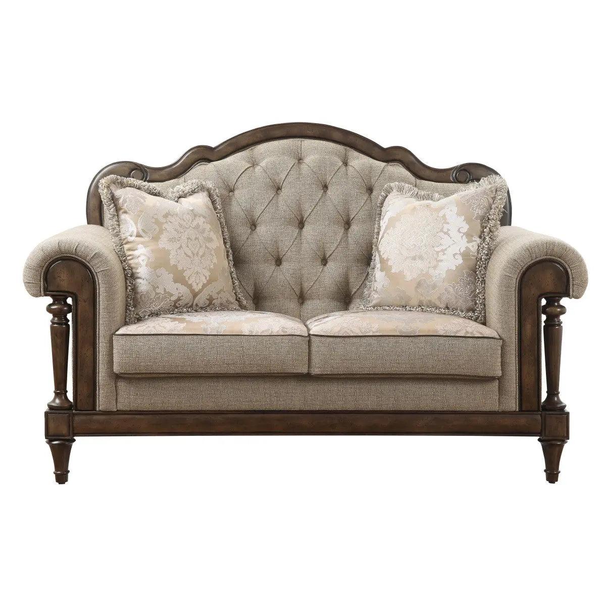 Heath Court Loveseat By Homelegance - ATL FURNITURE