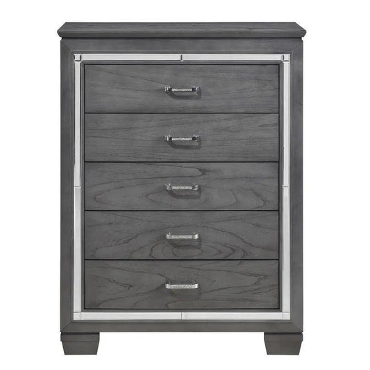 Homelegance Allura Chest In Gray 1916Gy-9 - ATL FURNITURE