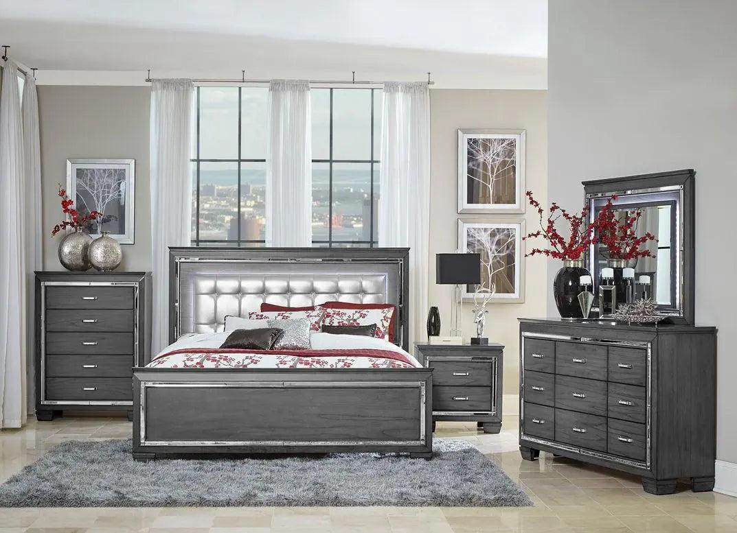 Homelegance Allura Chest In Gray 1916Gy-9 - ATL FURNITURE