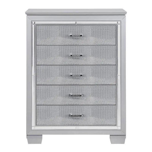 Homelegance Allura Chest In Silver 1916-9 - ATL FURNITURE