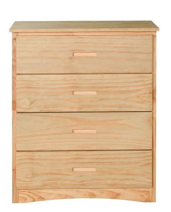 Homelegance Bartly 4 Drawer Chest In Natural B2043-9 - ATL FURNITURE