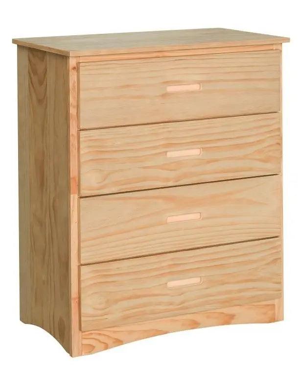 Homelegance Bartly 4 Drawer Chest In Natural B2043-9 - ATL FURNITURE