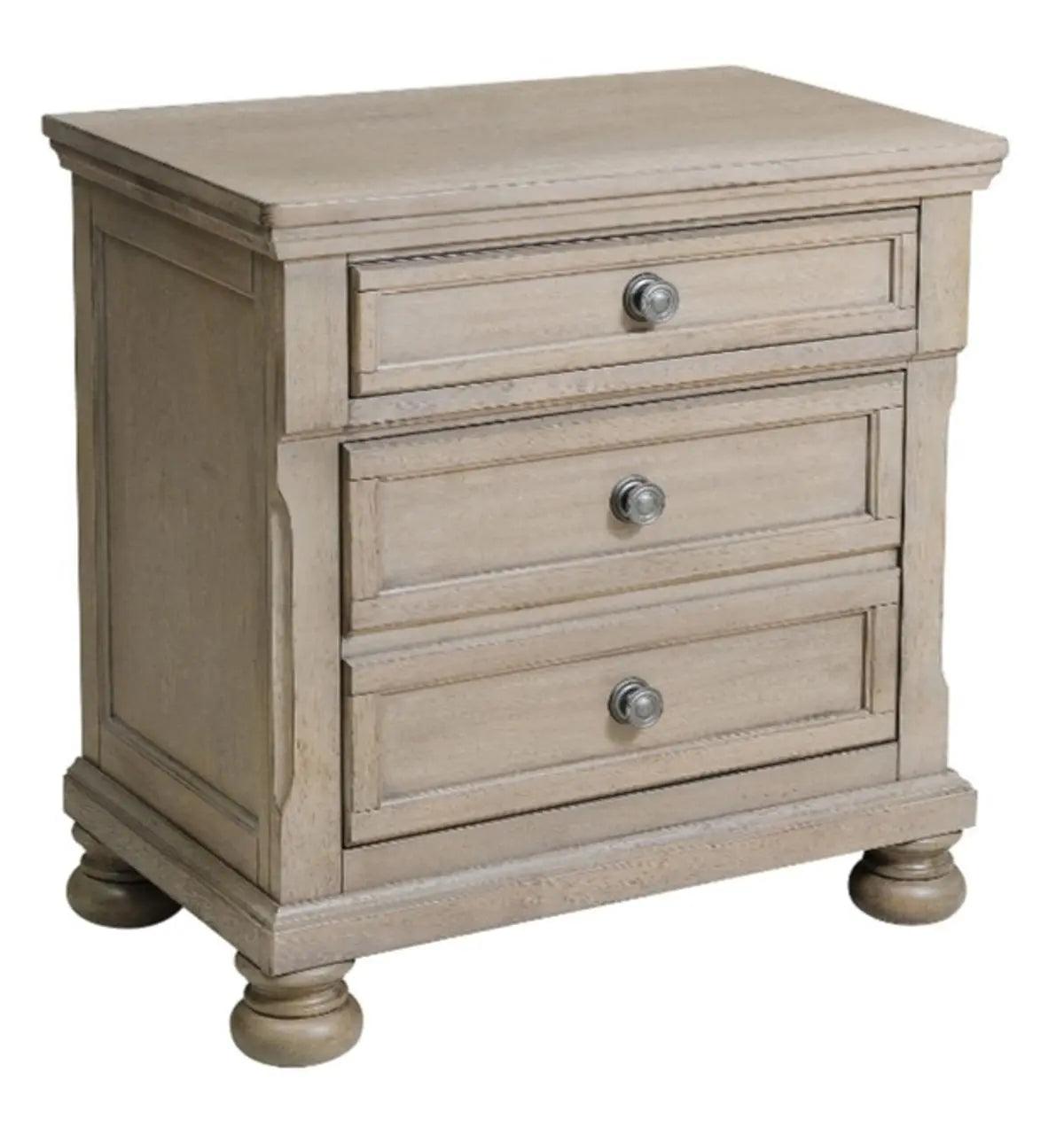 Homelegance Bethel Nightstand In Gray 2259Gy-4 - ATL FURNITURE