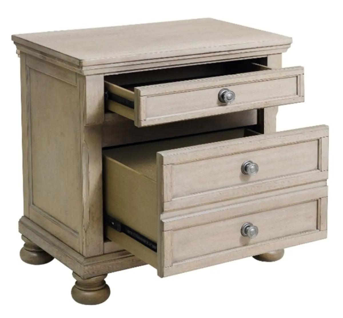 Homelegance Bethel Nightstand In Gray 2259Gy-4 - ATL FURNITURE