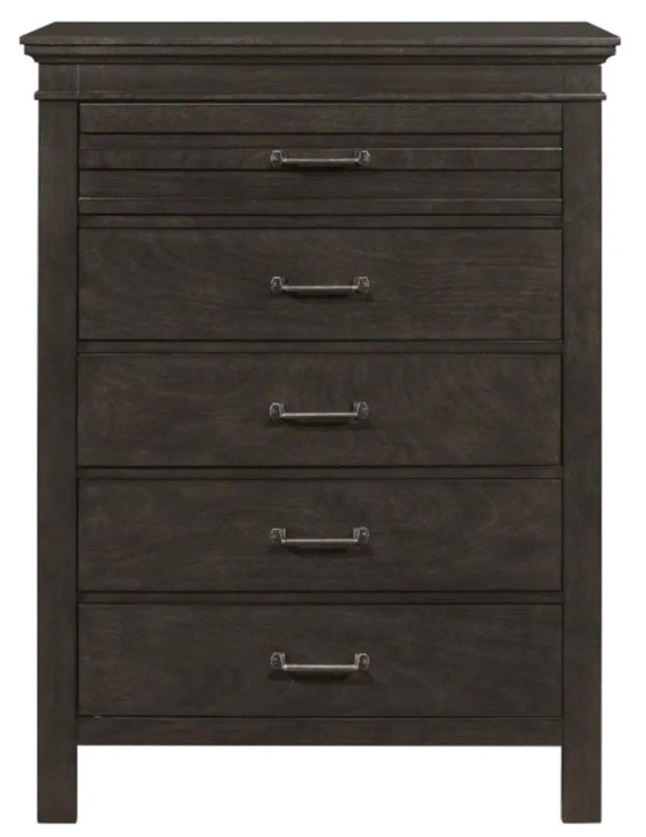 Homelegance Blaire Farm Chest In Saddle Brown Wood 1675-9 - ATL FURNITURE