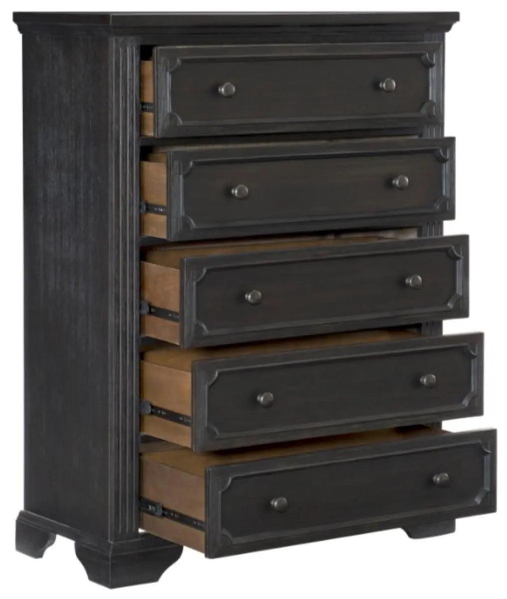 Homelegance Bolingbrook Chest In Coffee 1647-9 - ATL FURNITURE