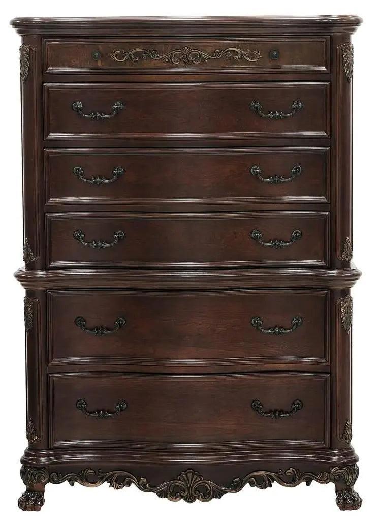 Homelegance Deryn Park 6 Drawer Chest In Cherry 2243-9 - ATL FURNITURE