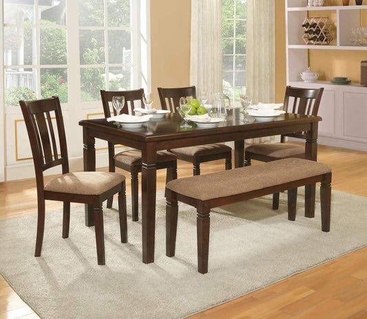 Homelegance - Devlin 6 Piece Dining Table Set - 2538-60-6Set - ATL FURNITURE