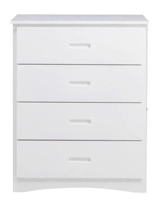 Homelegance Galen 4 Drawer Chest In White B2053W-9 - ATL FURNITURE