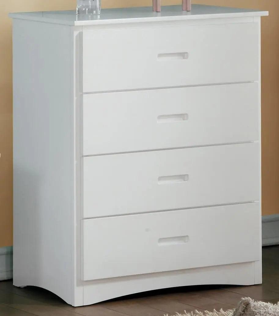 Homelegance Galen 4 Drawer Chest In White B2053W-9 - ATL FURNITURE