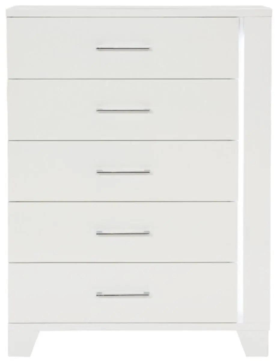 Homelegance Kerren Chest In White 1678W-9 - ATL FURNITURE