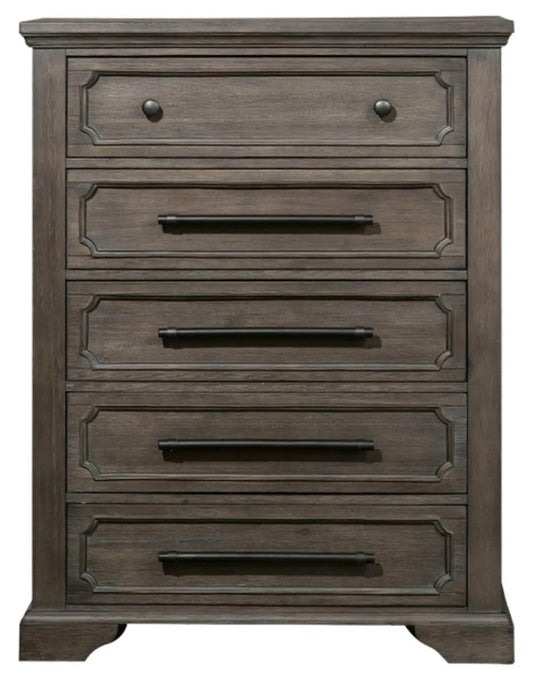 Homelegance Taulon Chest In Dark Oak 5438-9 - ATL FURNITURE