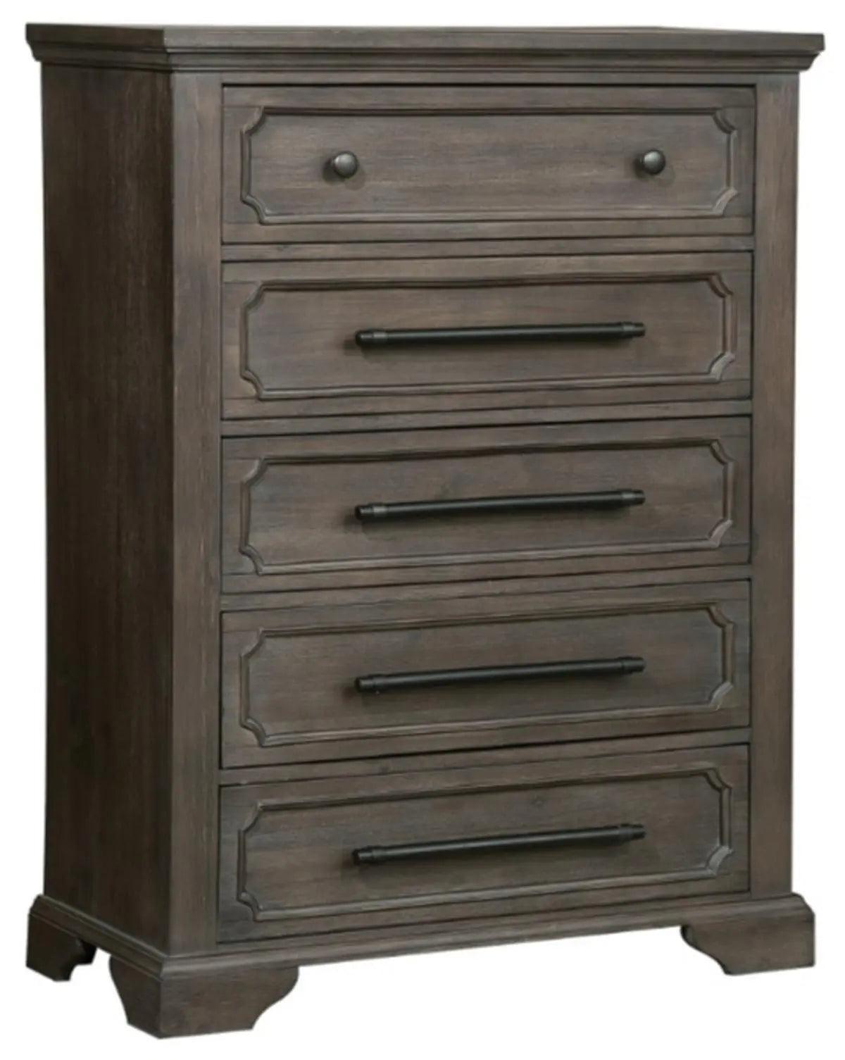 Homelegance Taulon Chest In Dark Oak 5438-9 - ATL FURNITURE