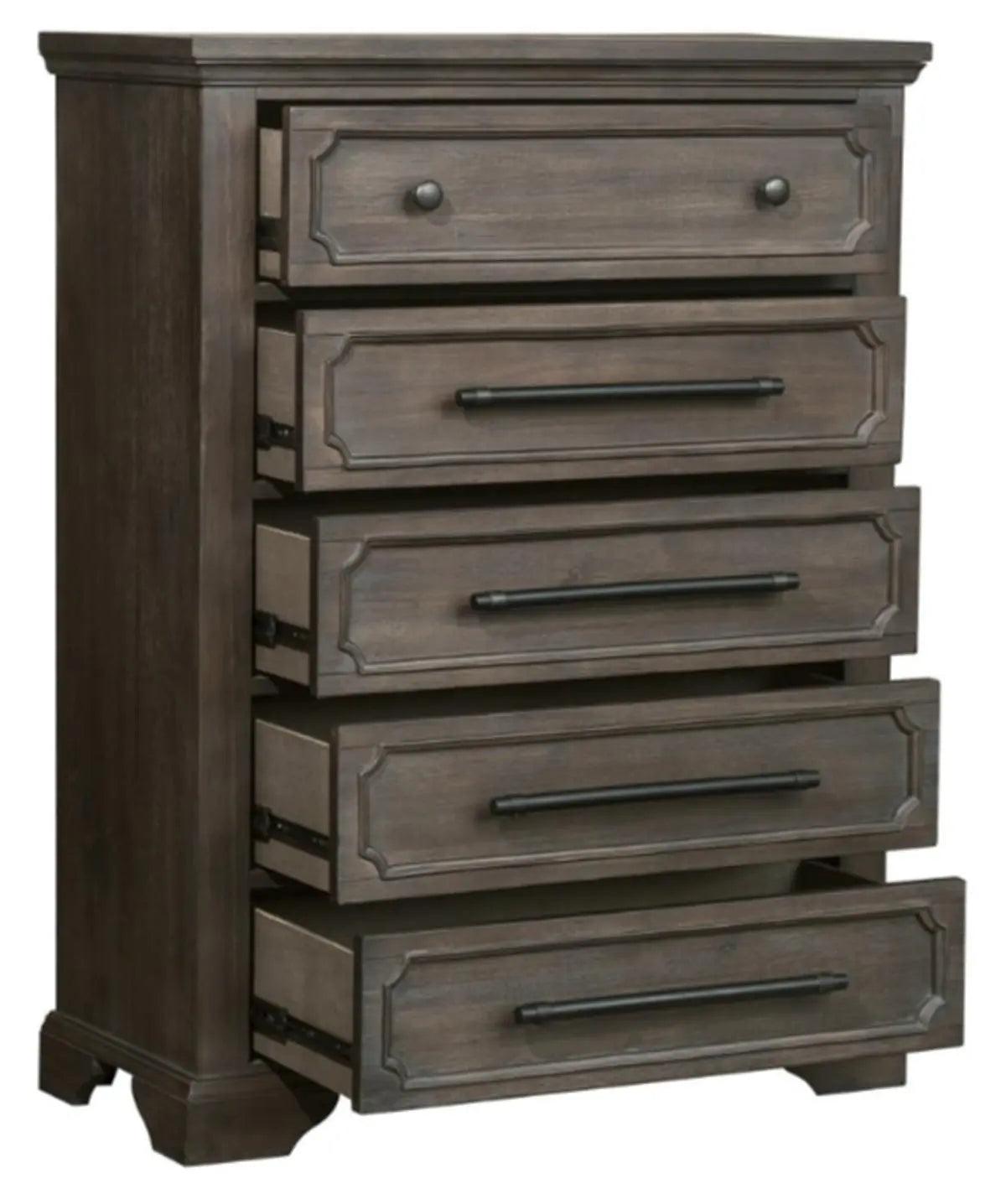 Homelegance Taulon Chest In Dark Oak 5438-9 - ATL FURNITURE