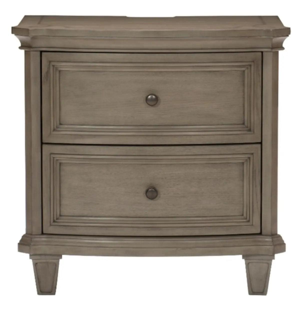 Homelegance Vermillion Nightstand In Gray 5442-4 - ATL FURNITURE