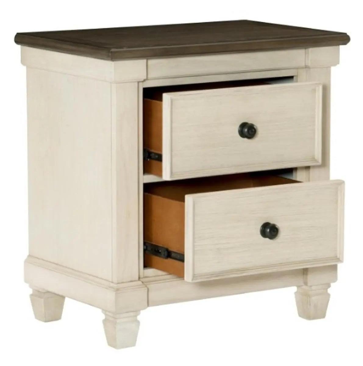 Homelegance Weaver Nightstand In Two Tone 1626-4 - ATL FURNITURE