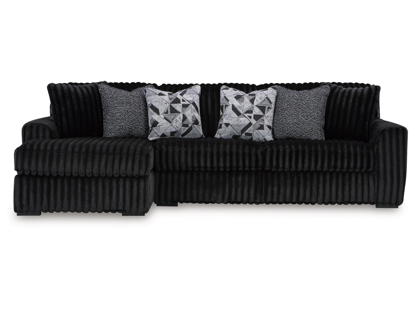 Midnight-Madness 2-Piece Sofa with Left-Arm Chaise