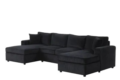 Zack Sectional (Black)