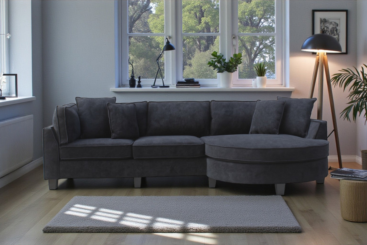 Montana Sectional (Black)