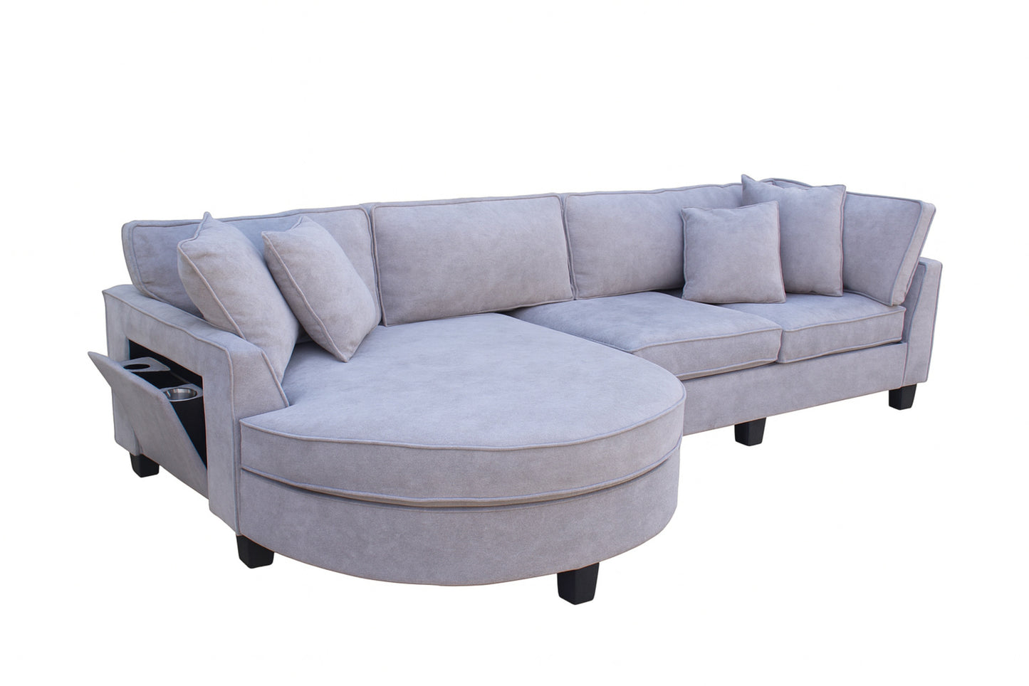Montana Sectional (Dark Gray)