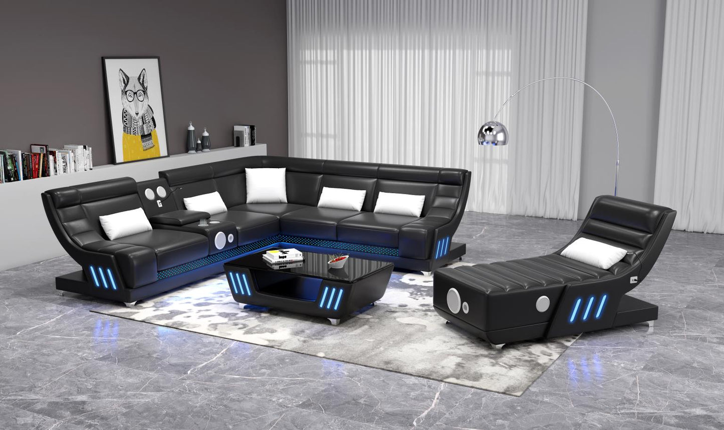 Tokyo 3 PC Sectional with Console