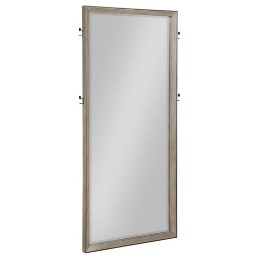 DURANGO 80-INCH STANDING FLOOR MIRROR WASHED OAK