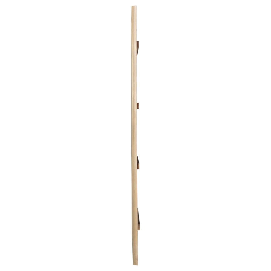 Solano 80-Inch Full Length Floor Mirror Weathered Mango