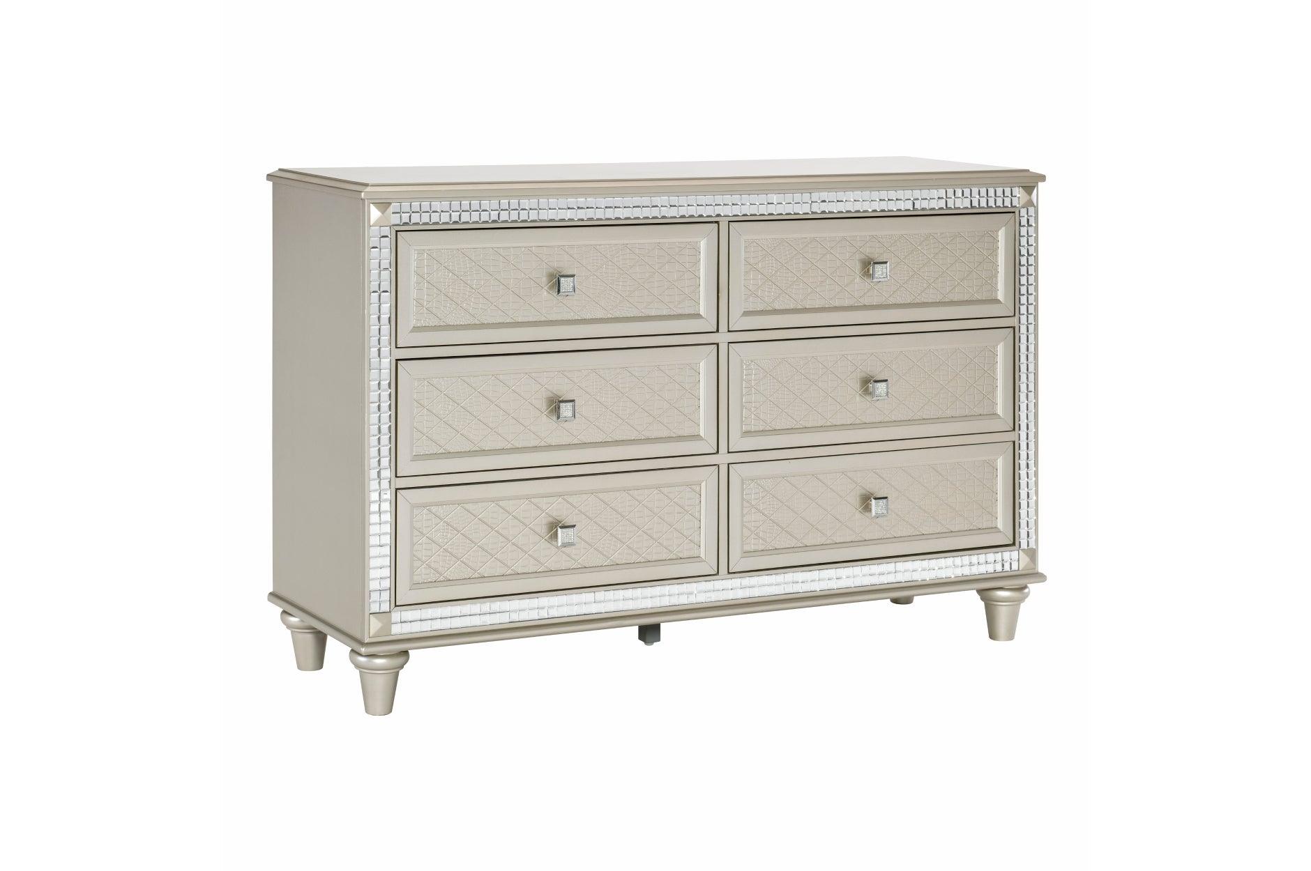 Juliette Bedroom Set In Champagne By Homelegance Furniture - ATL FURNITURE