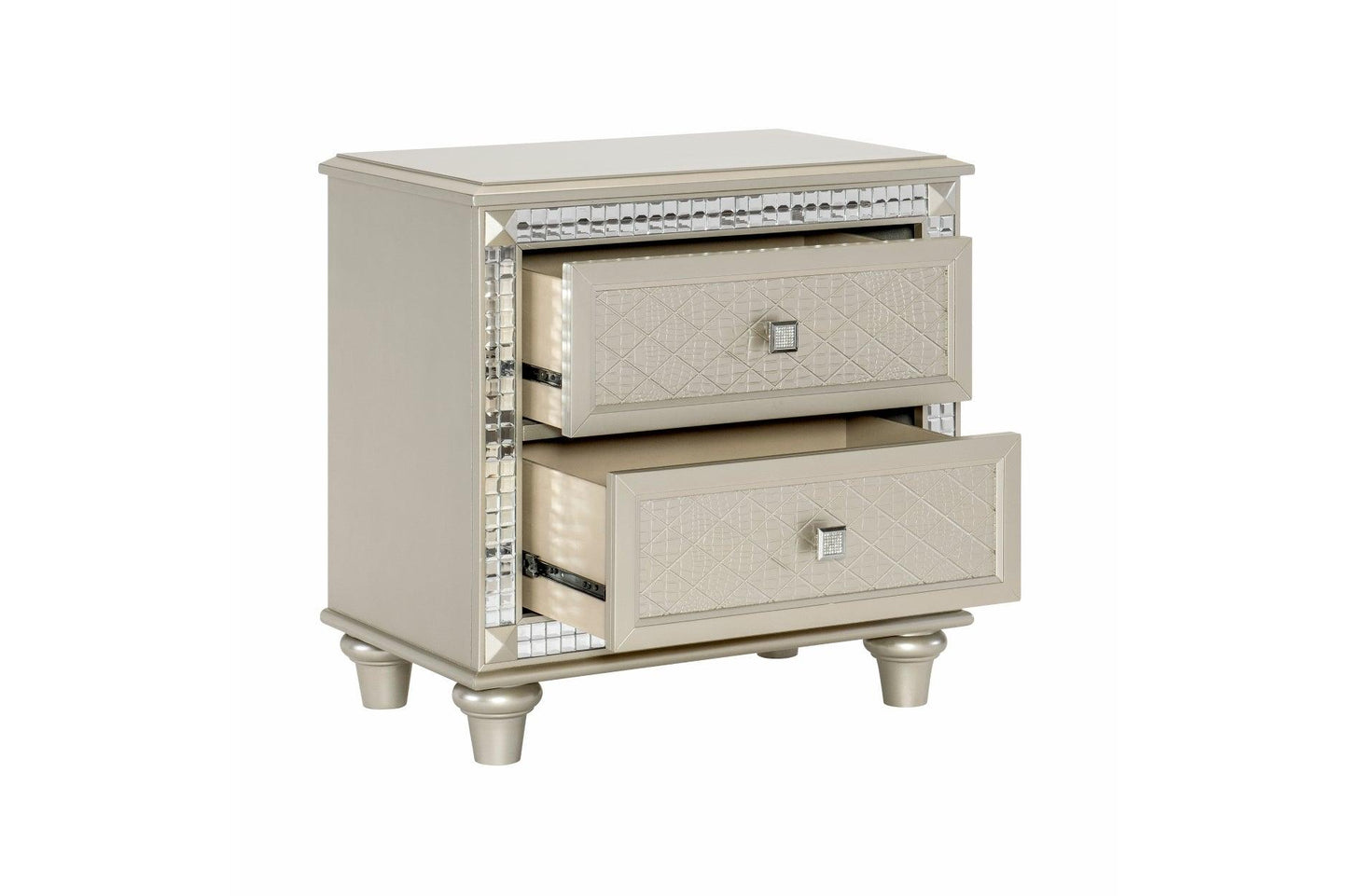 Juliette Bedroom Set In Champagne By Homelegance Furniture - ATL FURNITURE