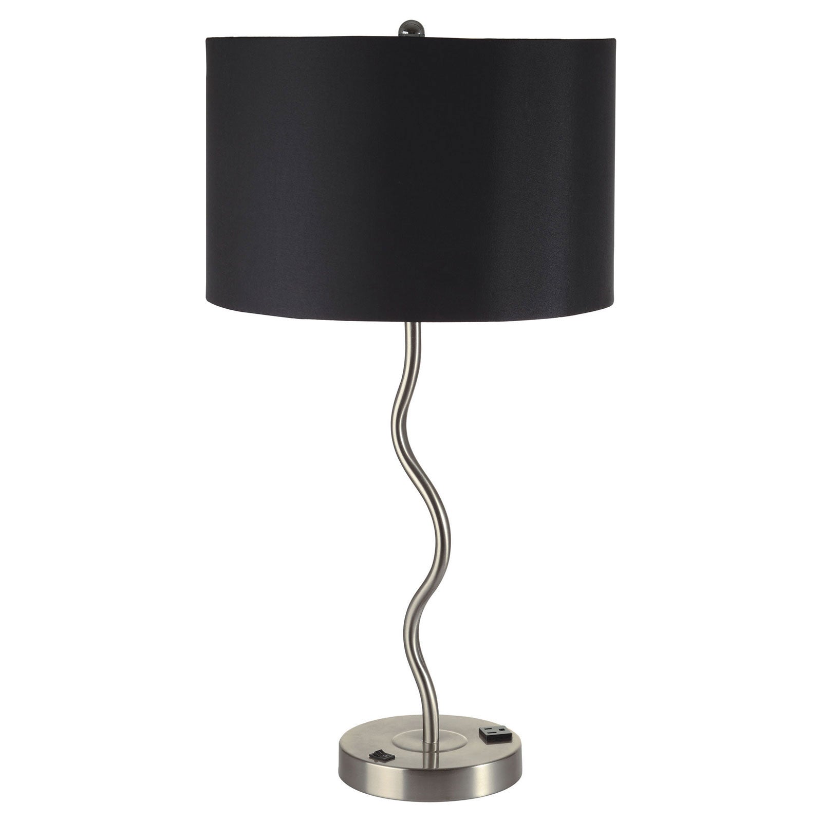 Sprig Black Table Lamp (2/CTN) - ATL FURNITURE