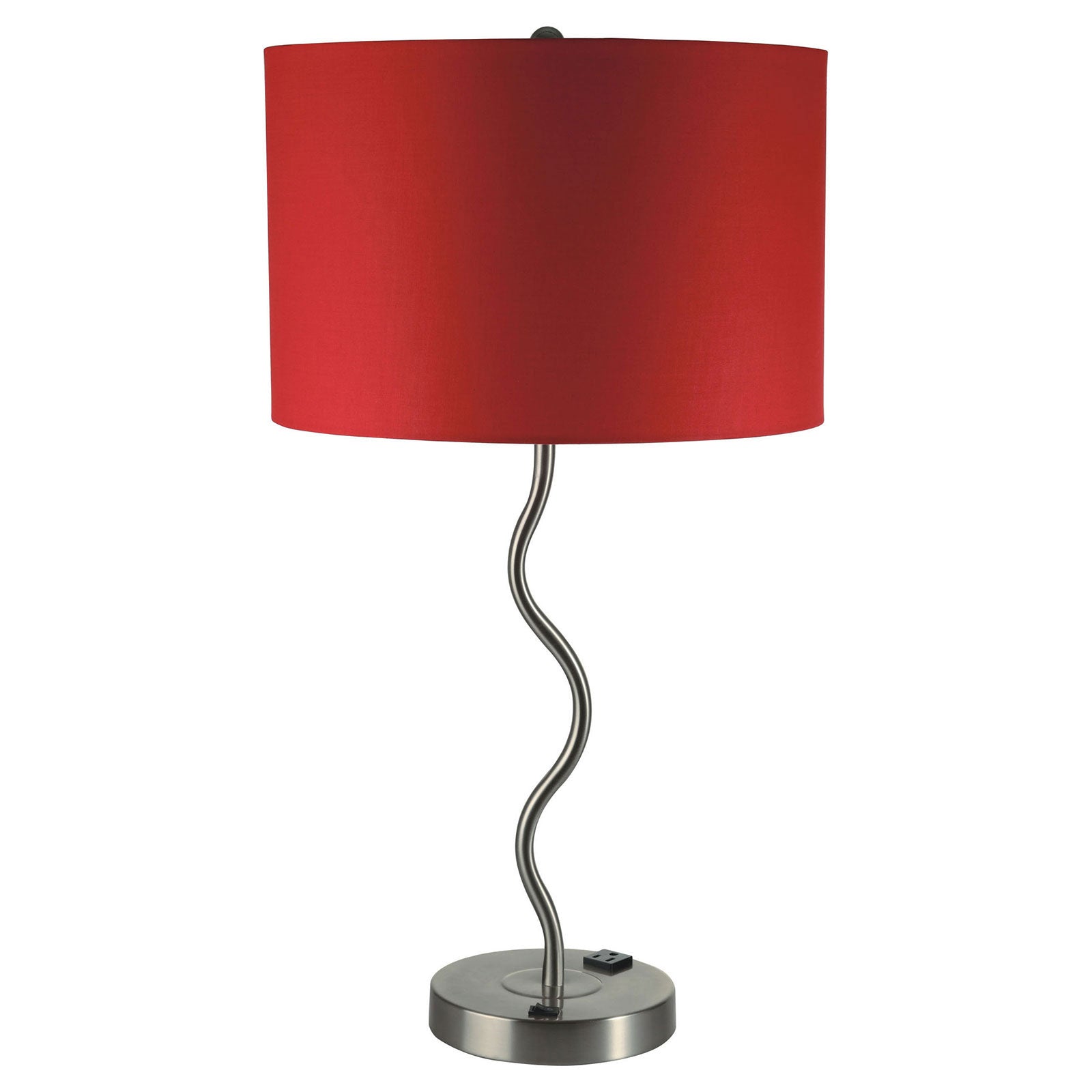 Sprig Red Table Lamp (2/CTN) - ATL FURNITURE