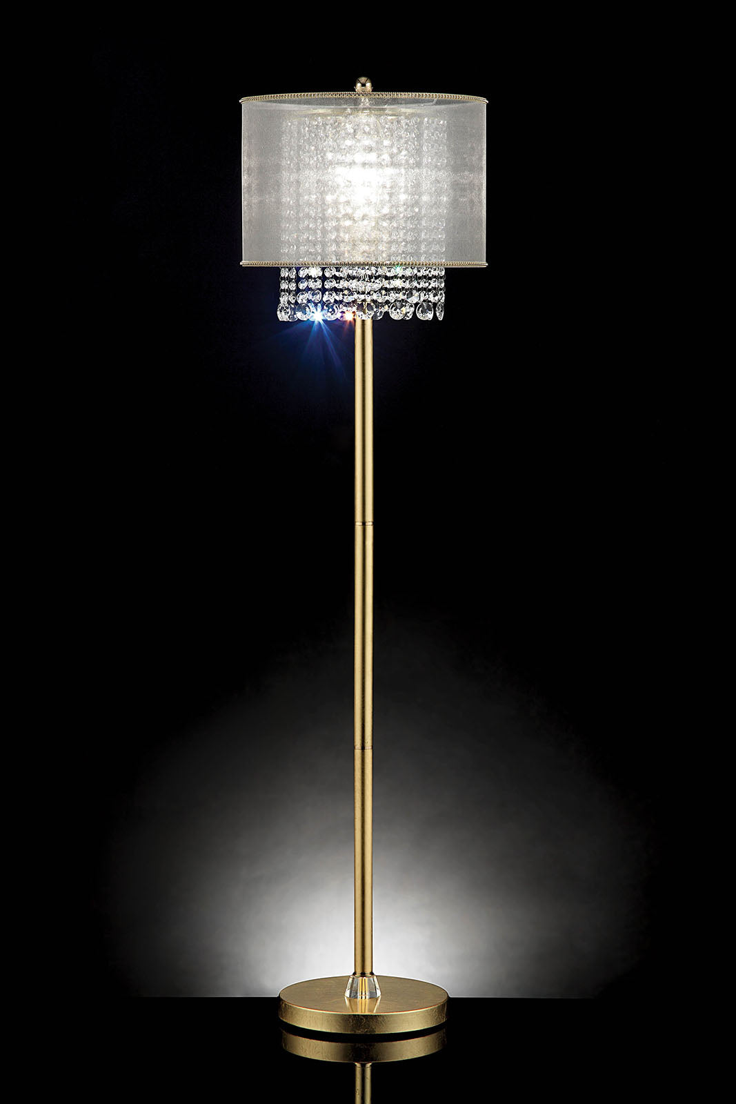 Ana Gold Floor Lamp - ATL FURNITURE