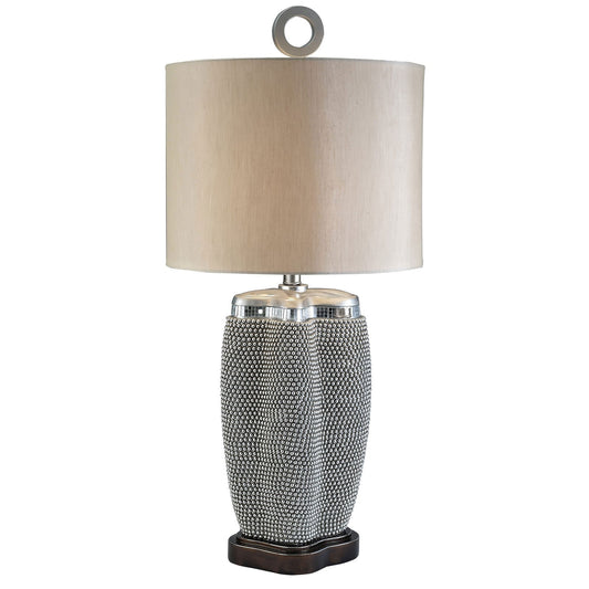 Sylvia Pearl Stone Table Lamp - ATL FURNITURE