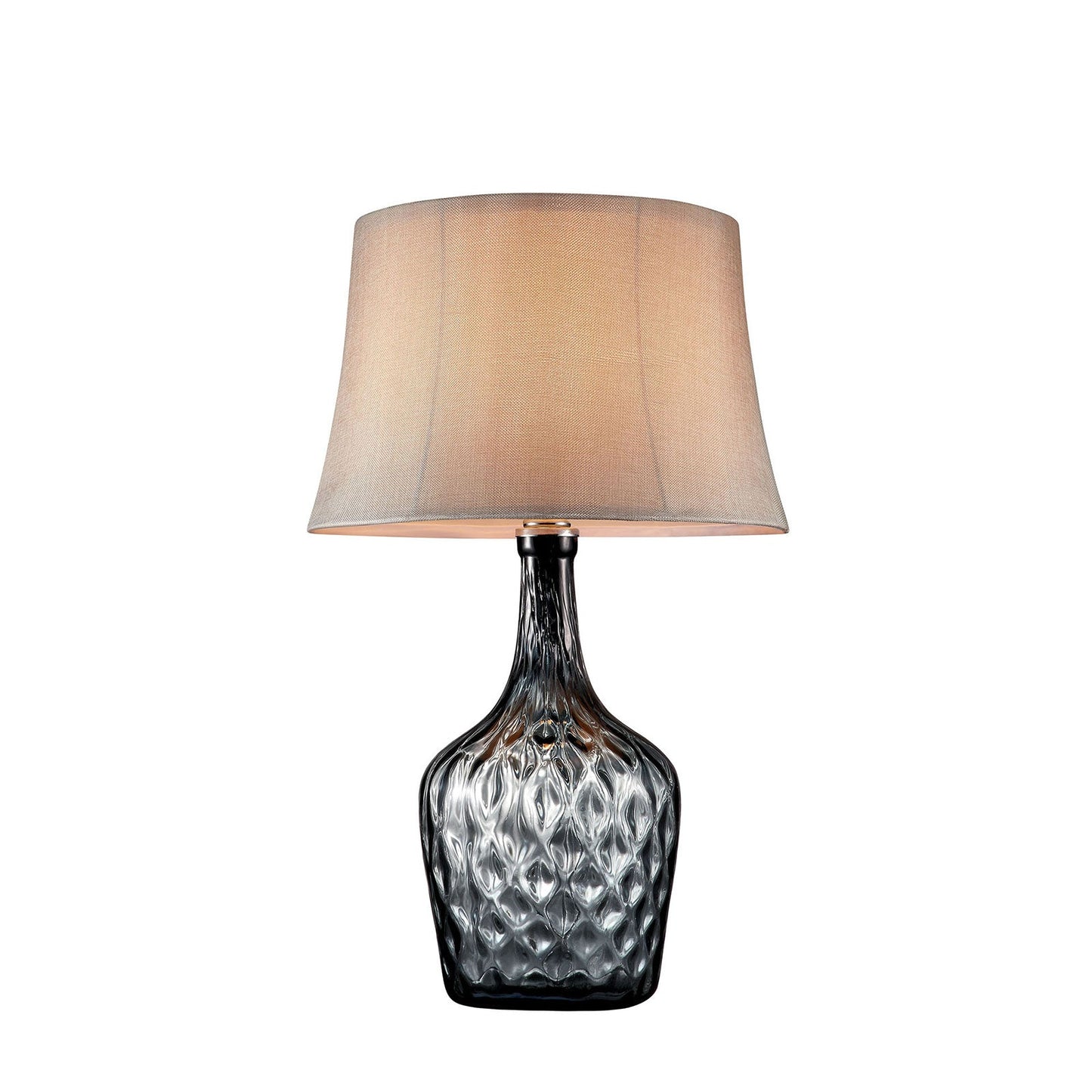 Jana Gray 30"H Gray Glass Table Lamp - ATL FURNITURE