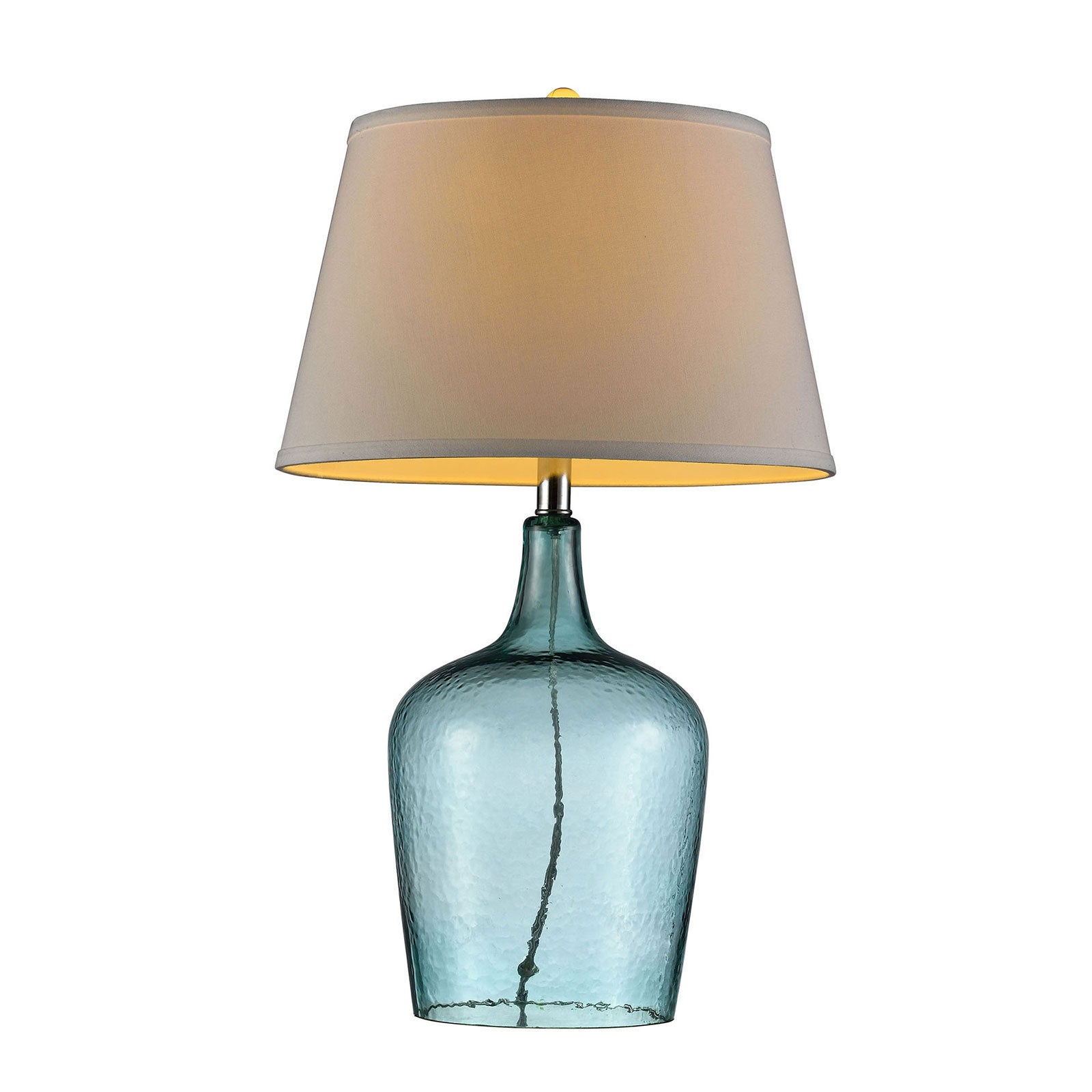 Alex Blue 27"H Table Lamp - ATL FURNITURE